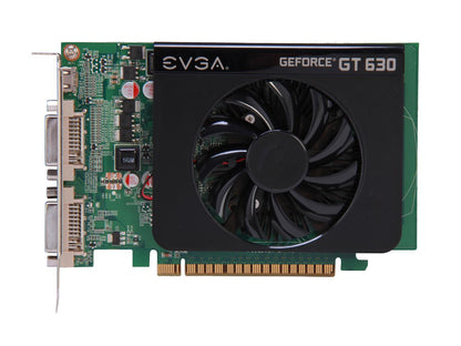 EVGA GeForce GT 630 DirectX 11 01G-P3-2631-RX 1GB 128-Bit DDR3 PCI Express 2.0 x16 HDCP Ready Video Card