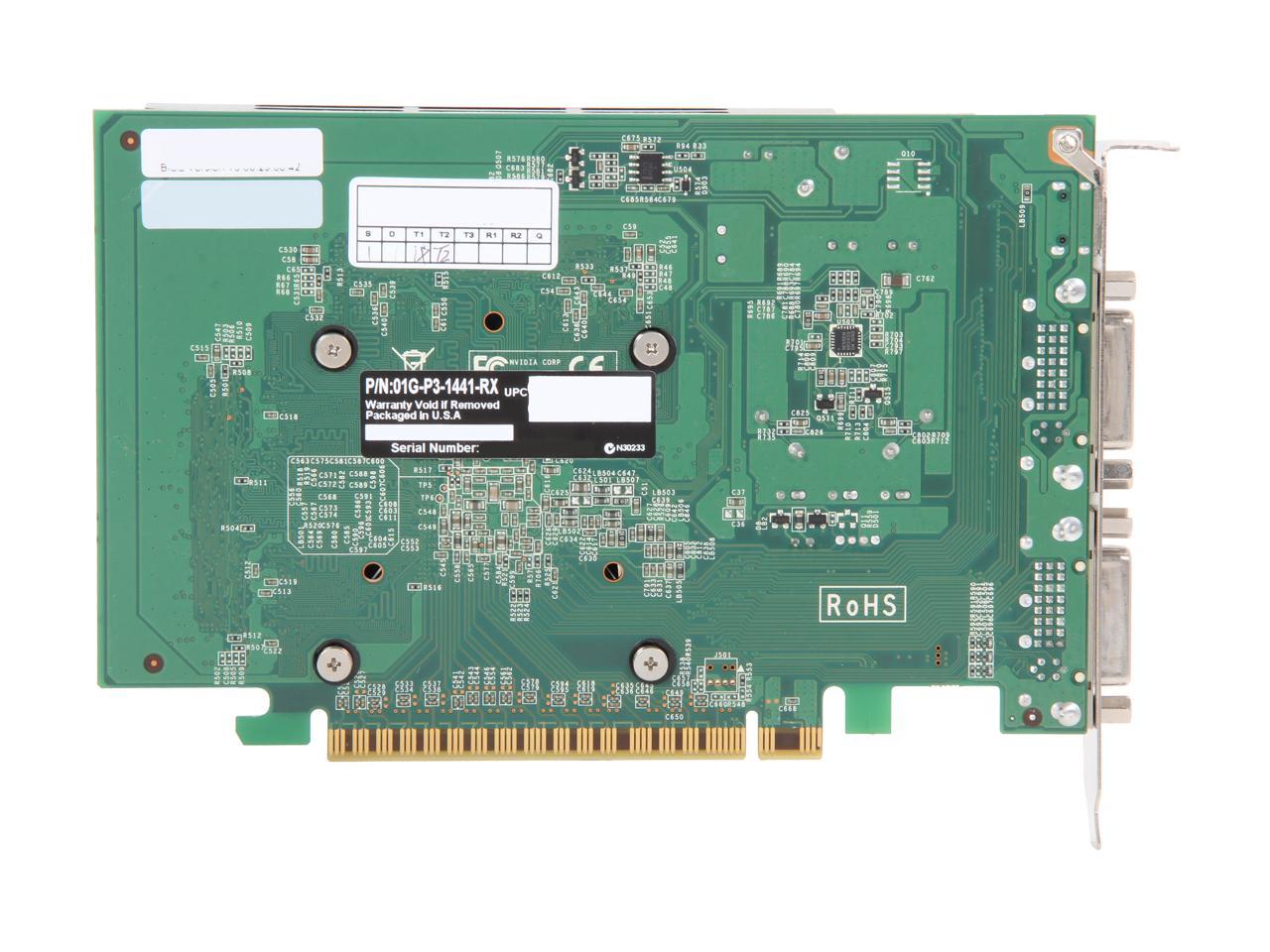 EVGA GeForce GT 440 (Fermi) DirectX 11 01G-P3-1441-RX 1GB 128-Bit DDR3 PCI Express 2.0 x16 HDCP Ready Video Card