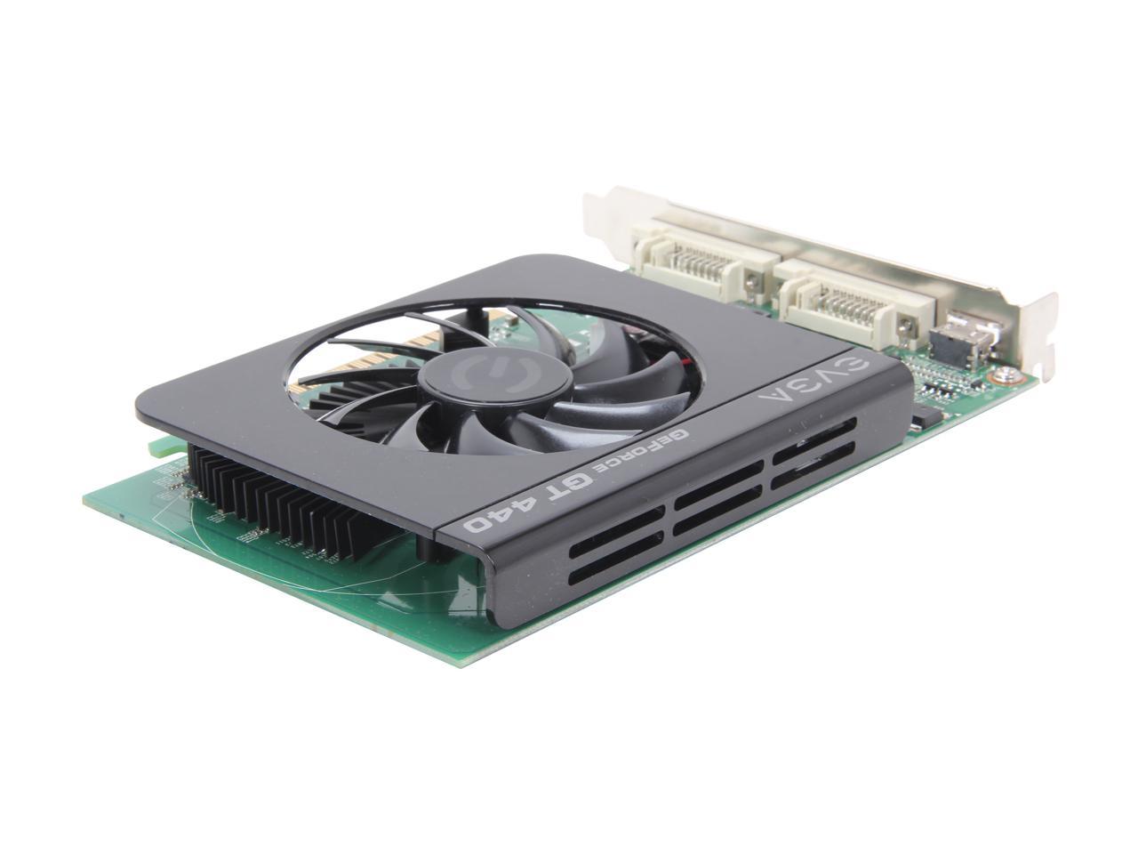 EVGA GeForce GT 440 (Fermi) DirectX 11 01G-P3-1441-RX 1GB 128-Bit DDR3 PCI Express 2.0 x16 HDCP Ready Video Card
