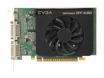 EVGA GeForce GT 430 (Fermi) DirectX 11 01G-P3-1431-RX 1GB 128-Bit DDR3 PCI Express 2.0 x16 HDCP Ready Video Card