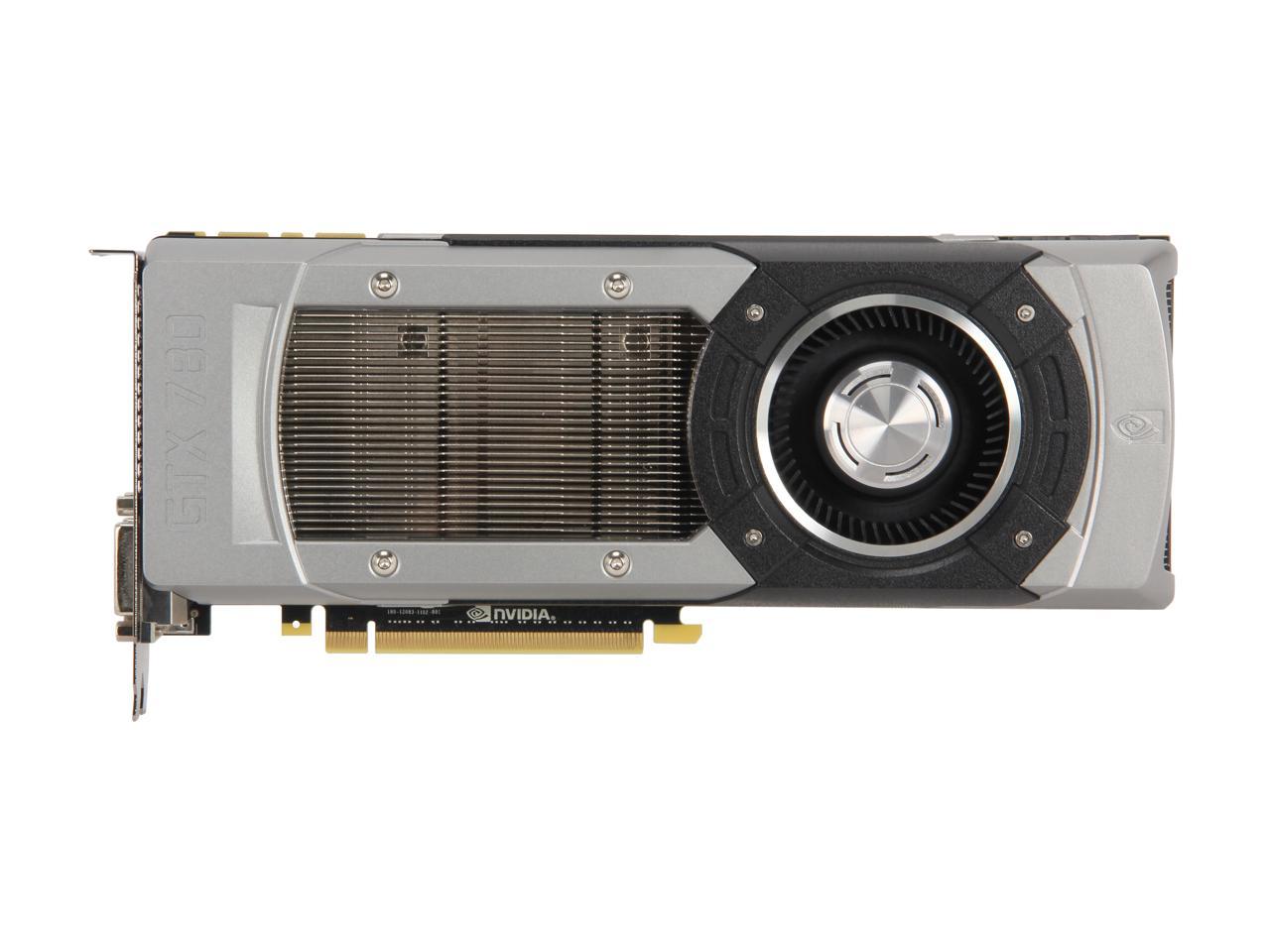 EVGA SuperClocked 03G-P4-2783-KR G-SYNC Support GeForce GTX 780 3GB 384-bit GDDR5 PCI Express 3.0 SLI Support Video Card