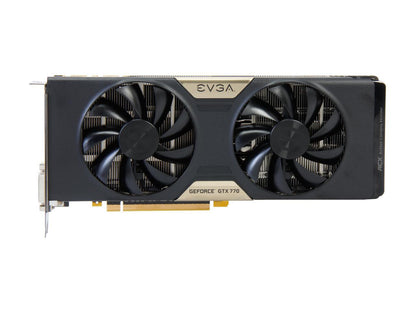 EVGA w/ ACX Cooling 02G-P4-2773-KR GeForce GTX 770 2GB 256-bit GDDR5 PCI Express 3.0 SLI Support Video Card