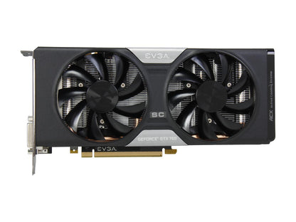 EVGA SuperClocked 02G-P4-2765-KR G-SYNC Support GeForce GTX 760 2GB 256-bit GDDR5 PCI Express 3.0 SLI Support w/ EVGA ACX Cooler Video Card