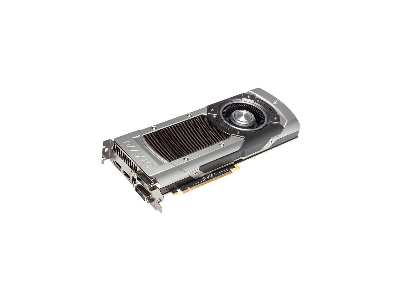 EVGA 02G-P4-3771-KR G-SYNC Support GeForce GTX 770 2GB 256-Bit GDDR5 PCI Express 3.0 SLI Support Video Card