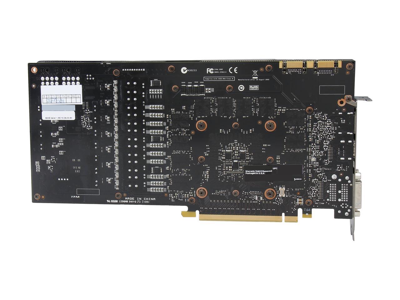 EVGA 03G-P4-3788-KR G-SYNC Support GeForce GTX 780 3GB 384-Bit GDDR5 PCI Express 3.0 SLI Support Classified w/ EVGA ACX Cooler Video Card