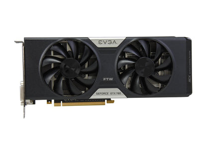 EVGA 03G-P4-3784-KR G-SYNC Support GeForce GTX 780 3GB 384-Bit GDDR5 PCI Express 3.0 SLI Support Dual FTW w/ EVGA ACX Cooler Video Card