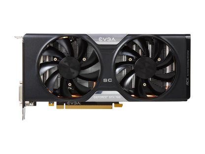 EVGA 02G-P4-3765-KR G-SYNC Support GeForce GTX 760 2GB 256-bit GDDR5 PCI Express 3.0 SLI Support Dual Superclocked w/ EVGA ACX Cooler Video Card