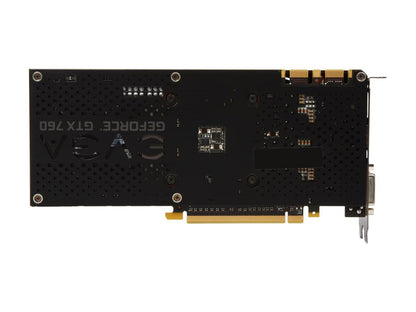 EVGA 02G-P4-3765-KR G-SYNC Support GeForce GTX 760 2GB 256-bit GDDR5 PCI Express 3.0 SLI Support Dual Superclocked w/ EVGA ACX Cooler Video Card