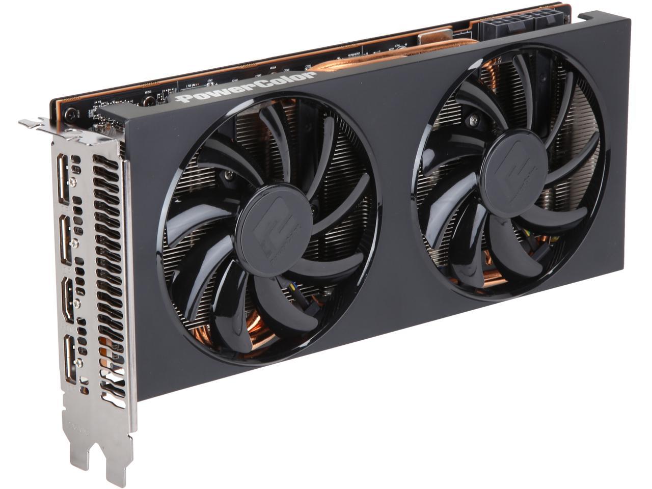 PowerColor Radeon RX 5700 XT DirectX 12 AXRX 5700 XT 8GBD6-3DH 8GB 256-Bit GDDR6 PCI Express 4.0 CrossFireX Support ATX Video Card