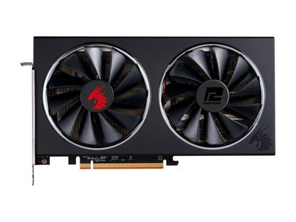 PowerColor RED DRAGON Radeon RX 5700 XT DirectX 12 AXRX 5700 XT 8GBD6-3DHR/OC 8GB 256-Bit GDDR6 PCI Express 4.0 CrossFireX Support ATX Video Card