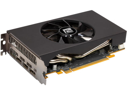 PowerColor Radeon RX 5600 XT DirectX 12 AXRX 5600XT ITX 6GBD6-2DH 6GB 192-Bit GDDR6 PCI Express 4.0 CrossFireX Support ITX Video Card