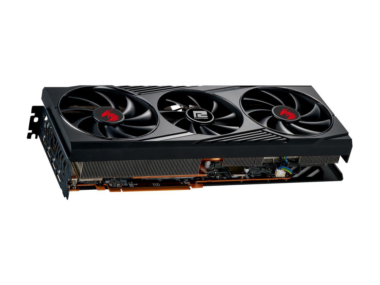 PowerColor Red Dragon AMD Radeon RX 6800 Gaming Graphics card with 16GB GDDR6 Memory, Powered by AMD RDNA 2, Raytracing, PCI Express 4.0, HDMI 2.1, AMD Infinity Cache