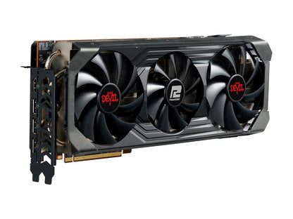 PowerColor Red Devil AMD Radeon RX 6900 XT Ultimate Gaming Graphics Card with 16GB GDDR6 Memory, Powered by AMD RDNA 2, HDMI 2.1 (AXRX 6900XTU 16GBD6-3DHE/OC)