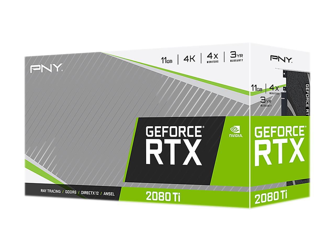 PNY GeForce RTX 2080 Ti 11GB Blower Graphics Card