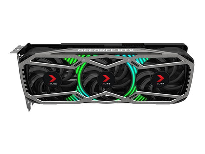 PNY GeForce RTX 3070 8GB XLR8 Gaming REVEL EPIC-X RGB Triple Fan Graphics Card, VCG30708TFXPPB