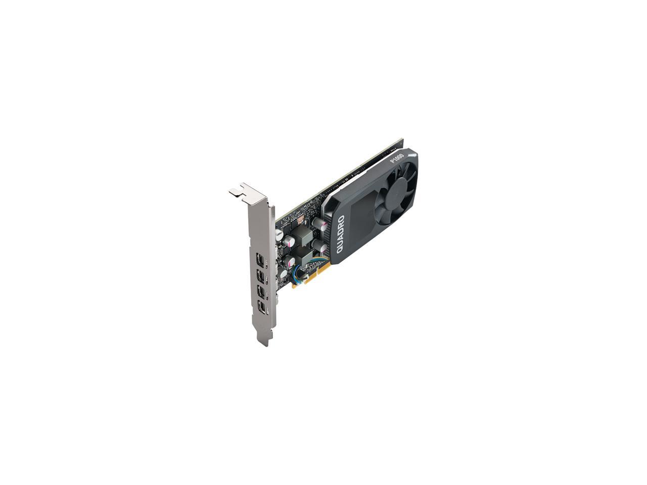 PNY Quadro P1000 VCQP1000V2-PB 4GB 128-bit GDDR5 PCI Express 3.0 x16 Low Profile Video Cards - Workstation