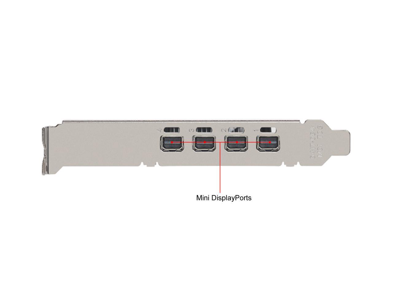 PNY Quadro P1000 VCQP1000V2-PB 4GB 128-bit GDDR5 PCI Express 3.0 x16 Low Profile Video Cards - Workstation