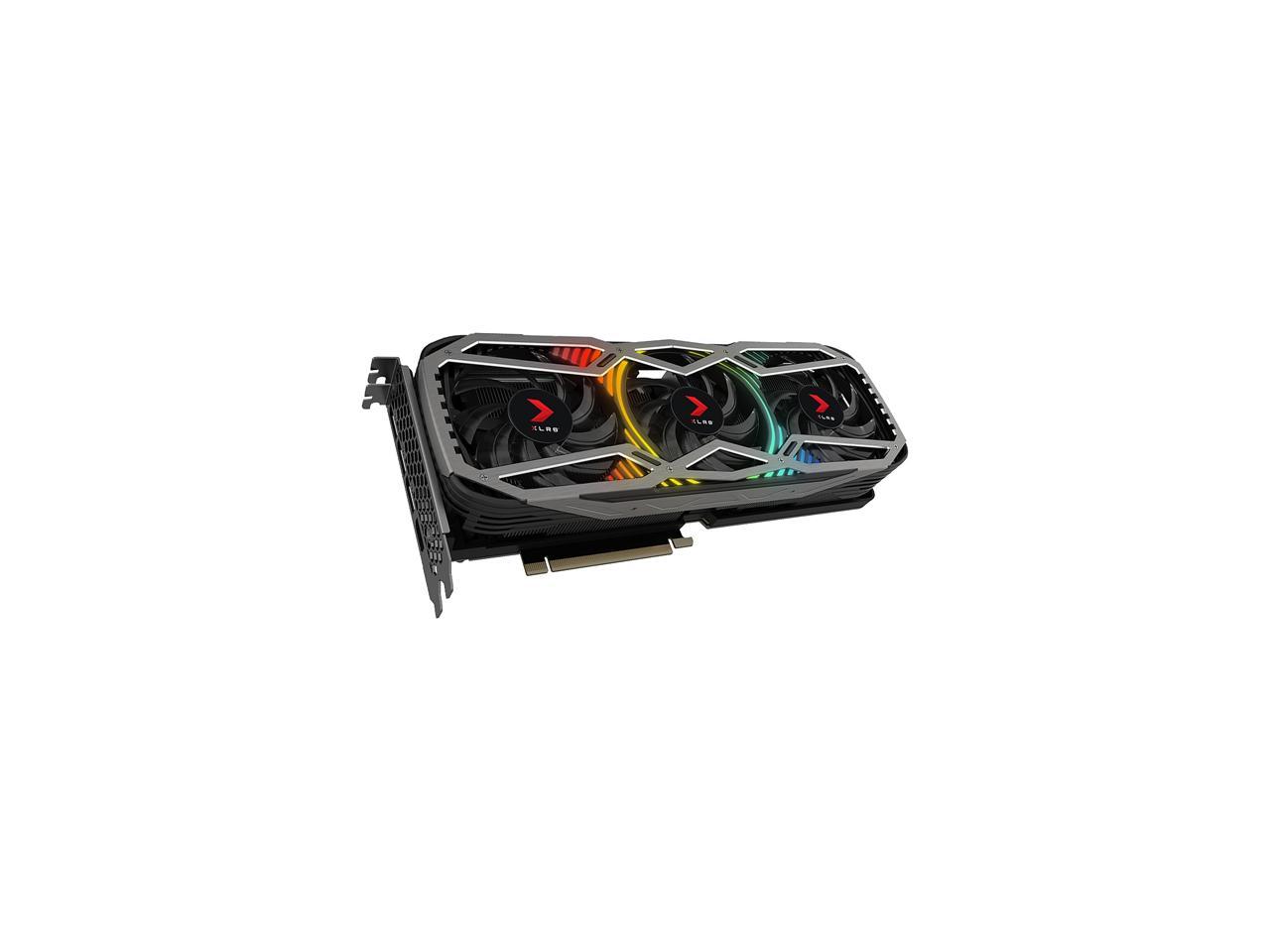 PNY XLR8 Gaming REVEL Edition GeForce RTX 3070 Ti 8GB GDDR6X PCI Express 4.0 x16 ATX Video Card VCG3070T8TFXPPB