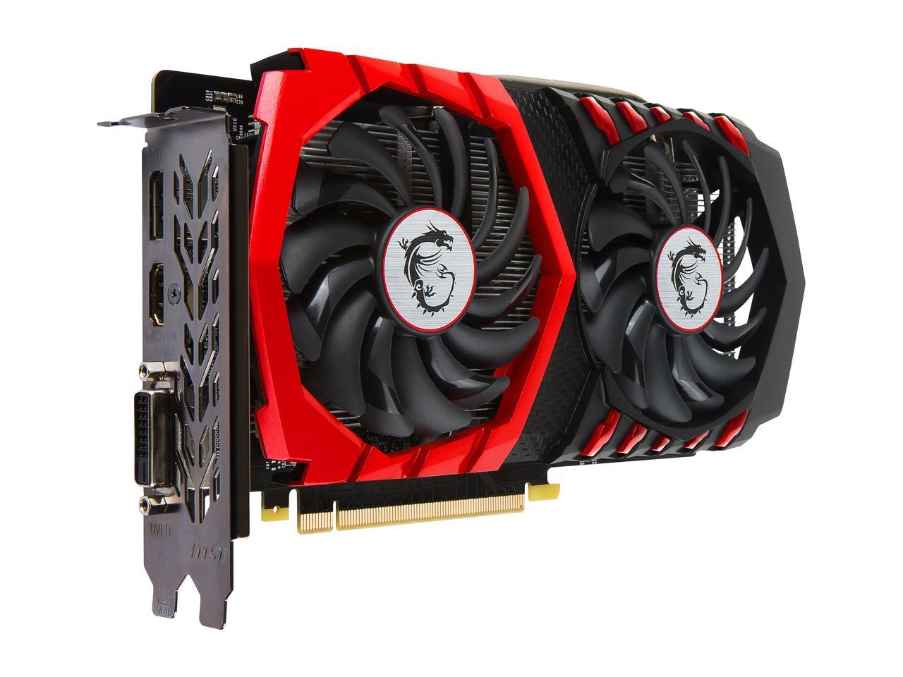 MSI GeForce GTX 1050 Ti DirectX 12 GTX 1050 Ti GAMING X 4G 4GB 128-Bit GDDR5 PCI Express 3.0 x16 HDCP Ready ATX Video Card