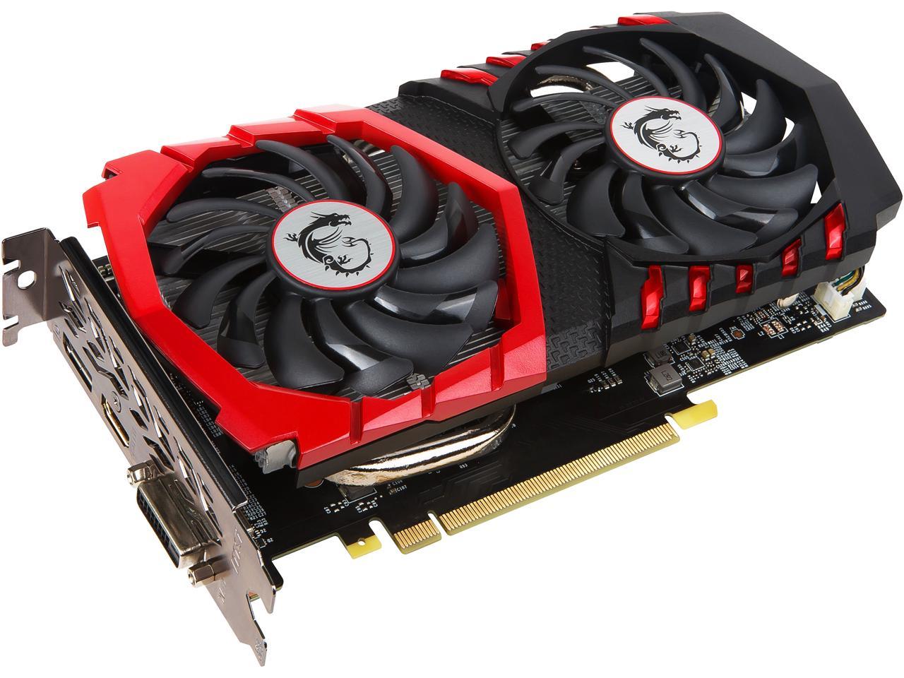MSI GeForce GTX 1050 Ti DirectX 12 GTX 1050 Ti GAMING X 4G 4GB 128-Bit GDDR5 PCI Express 3.0 x16 HDCP Ready ATX Video Card
