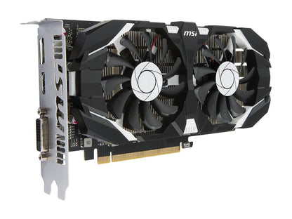 MSI GeForce GTX 1050 DirectX 12 GTX 1050 2GT OC 2GB 128-Bit GDDR5 PCI Express 3.0 x16 HDCP Ready ATX Video Card