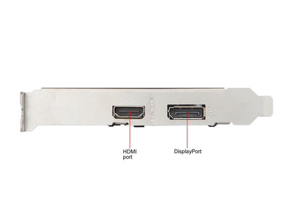 MSI GeForce GT 1030 DirectX 12 GT 1030 2GD4 LP OC 2GB 64-Bit DDR4 PCI Express 3.0 x16 (Uses x4) HDCP Ready Low Profile Video Card