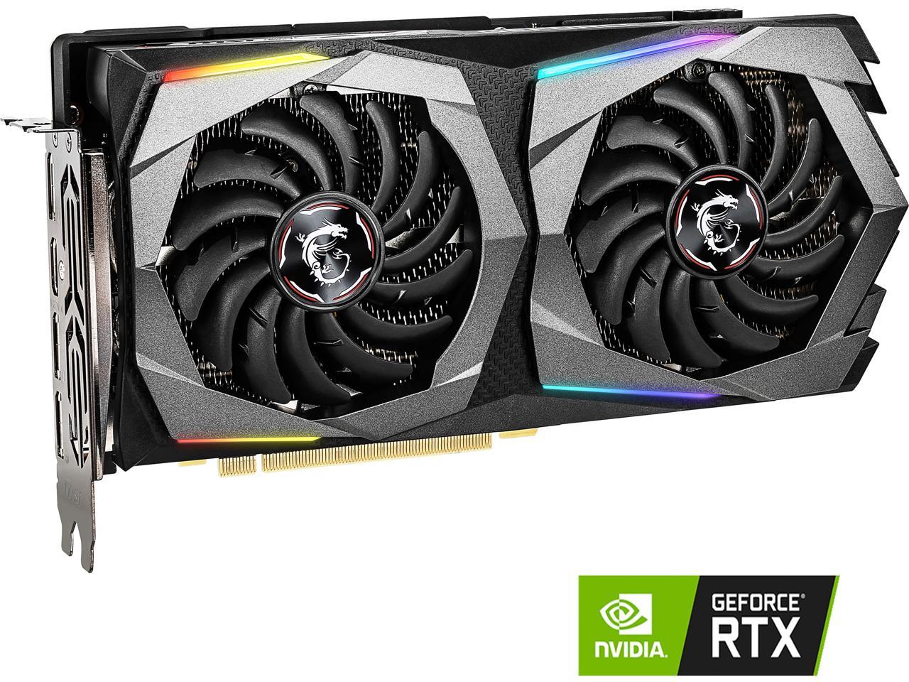 MSI GeForce RTX 2060 DirectX 12 RTX 2060 GAMING Z 6G 6GB 192-Bit GDDR6 PCI Express 3.0 x16 HDCP Ready Video Card