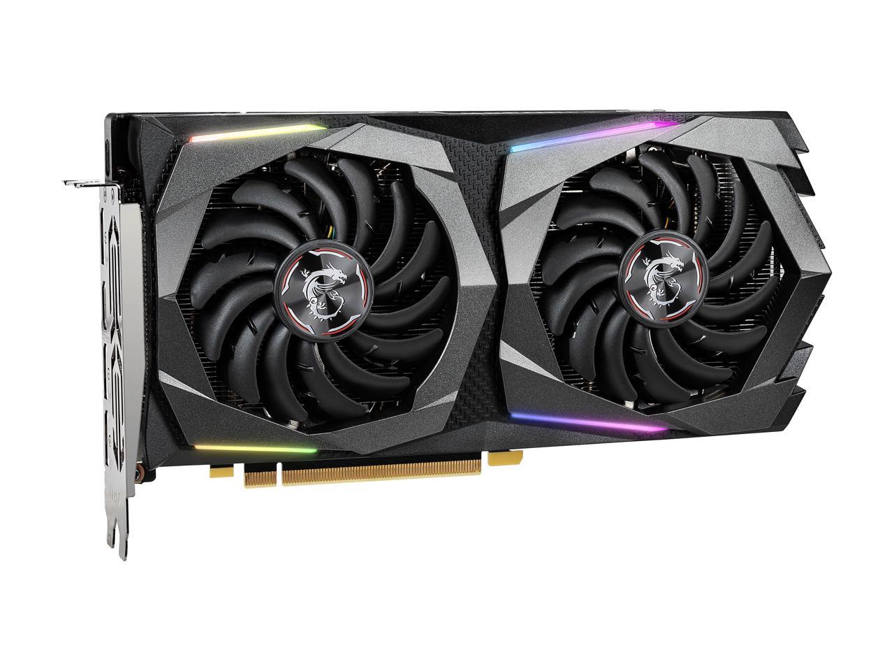 MSI GeForce GTX 1660 Ti DirectX 12 GTX 1660 TI GAMING X 6G 6GB 192-Bit GDDR6 PCI Express 3.0 x16 HDCP Ready Video Card