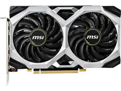 MSI GeForce GTX 1660 Ti DirectX 12 GTX 1660 TI VENTUS XS 6G OC 6GB 192-Bit GDDR6 PCI Express 3.0 x16 HDCP Ready Video Card
