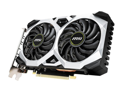 MSI GeForce GTX 1660 Ti DirectX 12 GTX 1660 TI VENTUS XS 6G OC 6GB 192-Bit GDDR6 PCI Express 3.0 x16 HDCP Ready Video Card