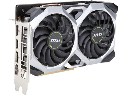 MSI GeForce GTX 1660 DirectX 12 GTX 1660 VENTUS XS 6G OC 6GB 192-Bit GDDR5 PCI Express 3.0 x16 HDCP Ready Video Card