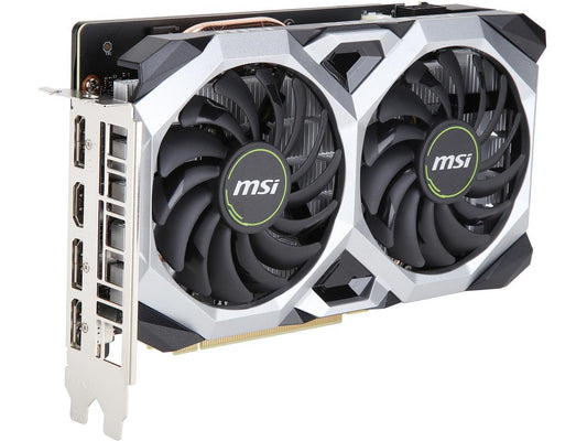 MSI GeForce GTX 1660 DirectX 12 GTX 1660 VENTUS XS 6G OC 6GB 192-Bit GDDR5 PCI Express 3.0 x16 HDCP Ready Video Card