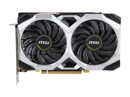 MSI GeForce GTX 1660 DirectX 12 GTX 1660 VENTUS XS 6G OC 6GB 192-Bit GDDR5 PCI Express 3.0 x16 HDCP Ready Video Card