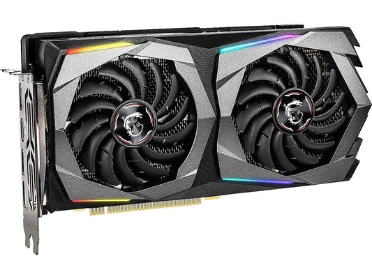 MSI GeForce RTX 2060 DirectX 12 RTX 2060 GAMING 6G 6GB 192-Bit GDDR6 PCI Express 3.0 x16 HDCP Ready Video Card