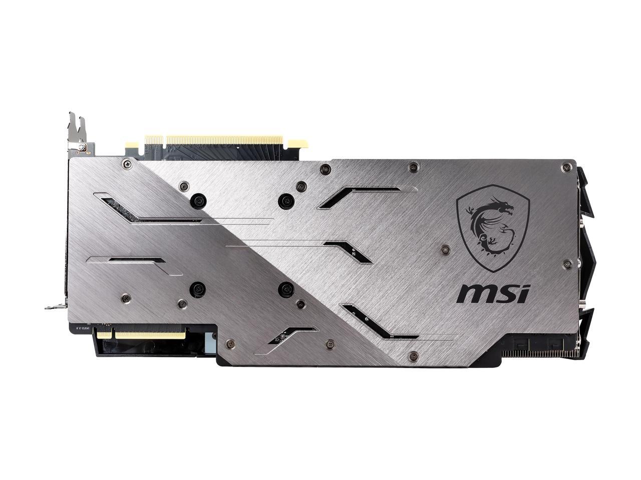 MSI GeForce RTX 2070 SUPER DirectX 12 RTX 2070 SUPER GAMING X TRIO 8GB 256-Bit GDDR6 PCI Express 3.0 x16 HDCP Ready SLI Support Video Card