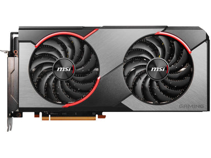 MSI Radeon RX 5700 XT DirectX 12 RX 5700 XT GAMING 8GB 256-Bit GDDR6 PCI Express 4.0 x16 HDCP Ready CrossFireX Support Video Card
