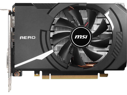 MSI GeForce GTX 1650 SUPER DirectX 12 GTX 1650 Super AERO ITX OC 4GB 128-Bit GDDR6 PCI Express 3.0 x16 HDCP Ready ITX Video Card