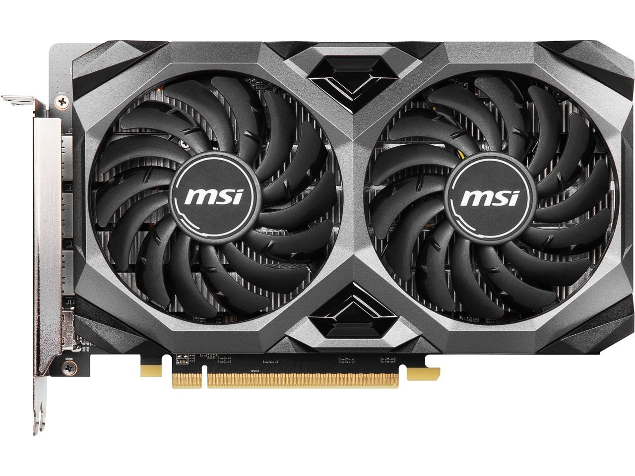MSI Radeon RX 5500 XT DirectX 12 RX 5500 XT MECH 8G OC 8GB 128-Bit GDDR6 PCI Express 4.0 HDCP Ready Video Card