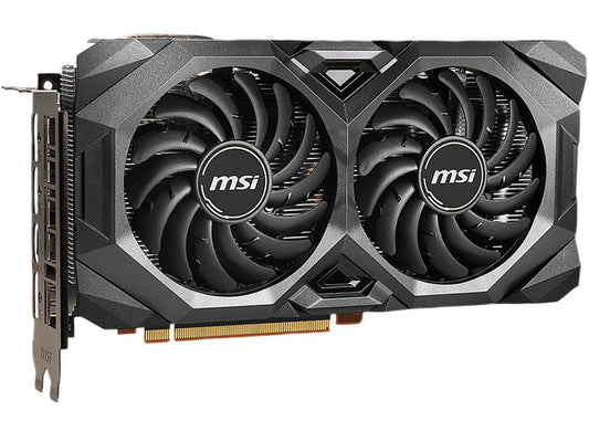 MSI Radeon RX 5600 XT DirectX 12 RX 5600 XT MECH OC 6GB 192-Bit GDDR6 PCI Express 4.0 HDCP Ready Video Card