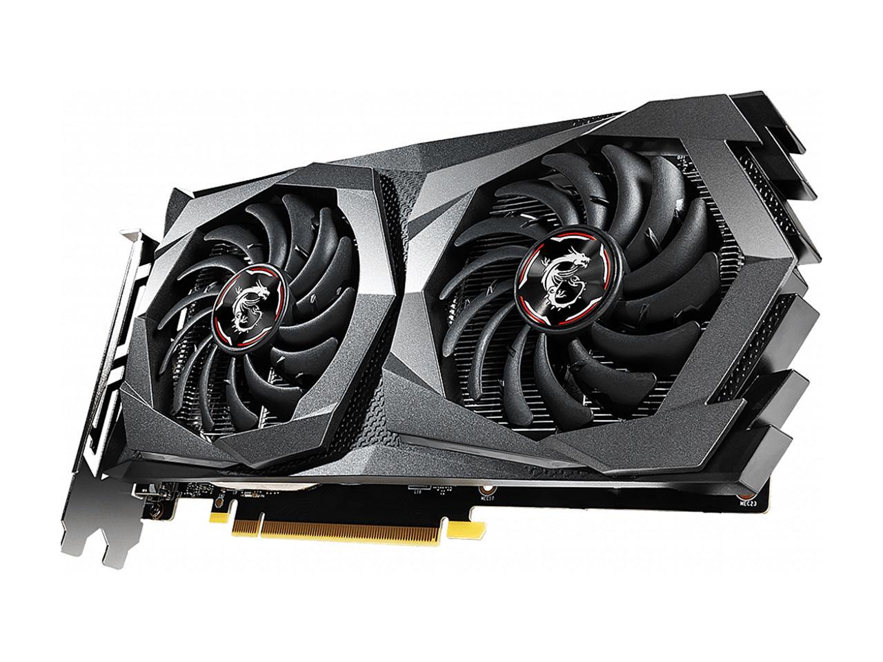 MSI GeForce GTX 1650 DirectX 12 GTX 1650 D6 GAMING X 4GB 128-Bit GDDR6 PCI Express 3.0 x16 HDCP Ready Video Card