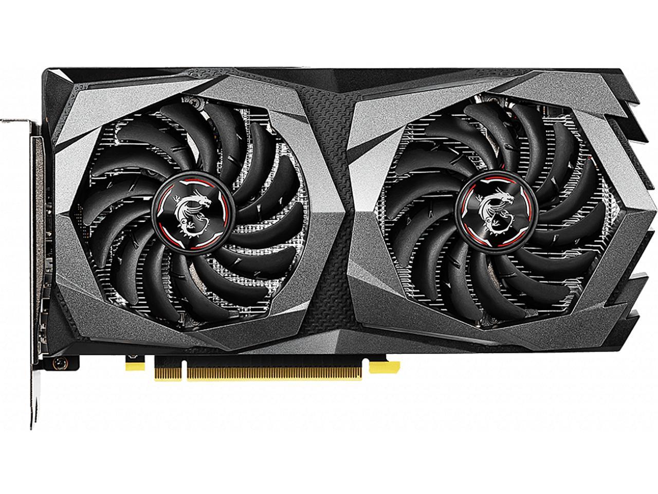 MSI GeForce GTX 1650 DirectX 12 GTX 1650 D6 GAMING X 4GB 128-Bit GDDR6 PCI Express 3.0 x16 HDCP Ready Video Card