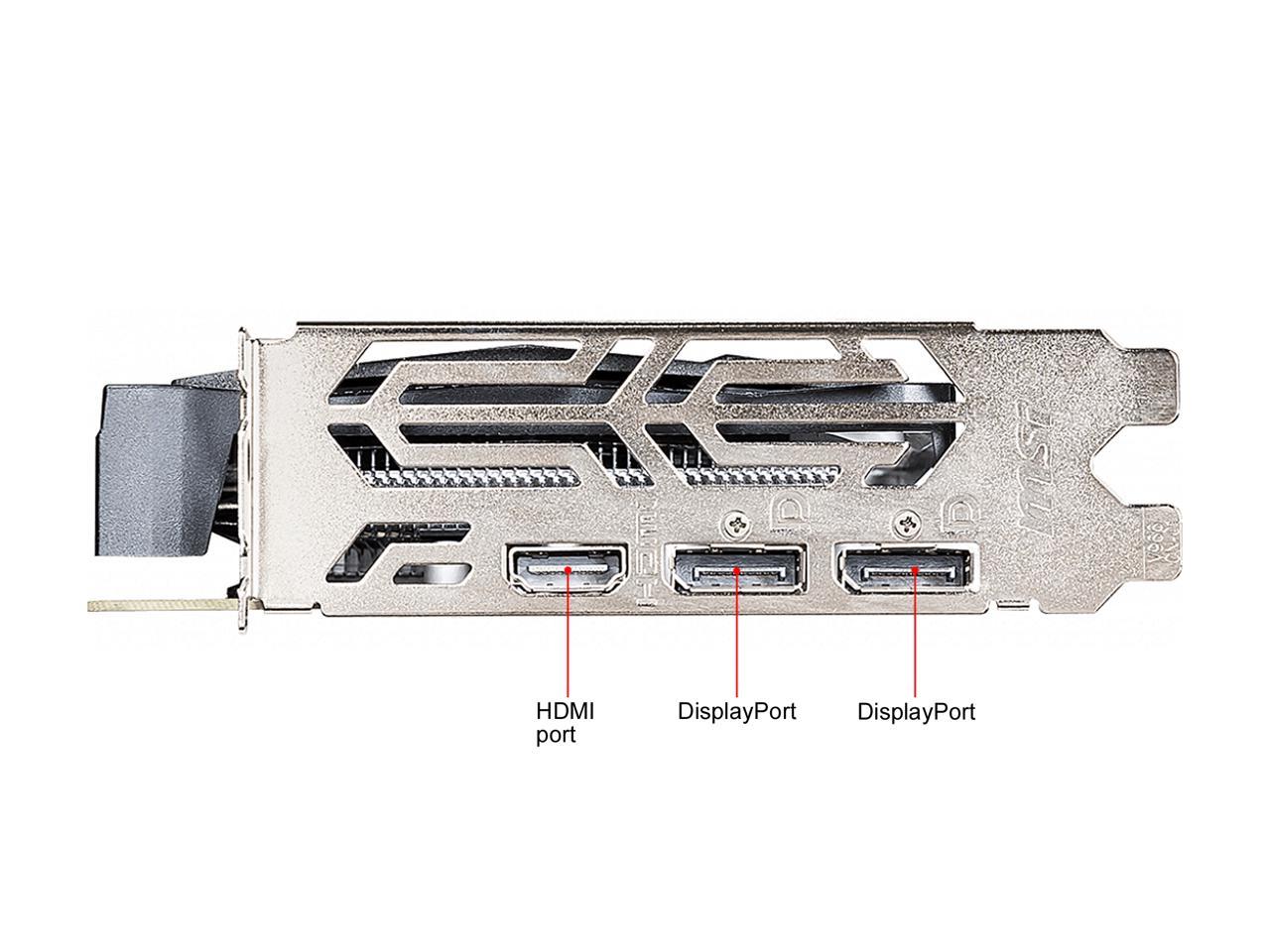 MSI GeForce GTX 1650 DirectX 12 GTX 1650 D6 GAMING X 4GB 128-Bit GDDR6 PCI Express 3.0 x16 HDCP Ready Video Card