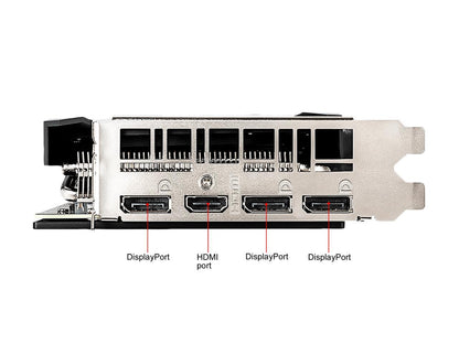 MSI GeForce RTX 2070 SUPER DirectX 12 RTX 2070 SUPER VENTUS GP OC 8GB 256-Bit GDDR6 PCI Express 3.0 x16 HDCP Ready SLI Support Video Card