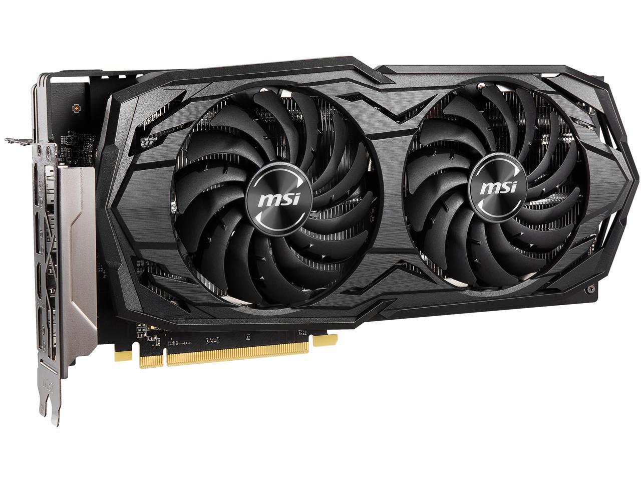 MSI Radeon RX 5600 XT DirectX 12 RX 5600 XT GAMING MX 6GB 192-Bit GDDR6 PCI Express 4.0 HDCP Ready Video Card