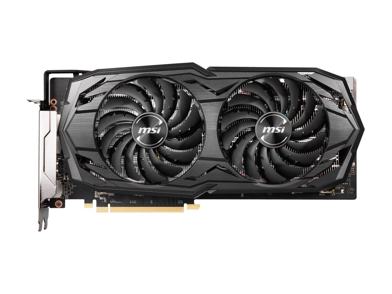 MSI Radeon RX 5600 XT DirectX 12 RX 5600 XT GAMING MX 6GB 192-Bit GDDR6 PCI Express 4.0 HDCP Ready Video Card