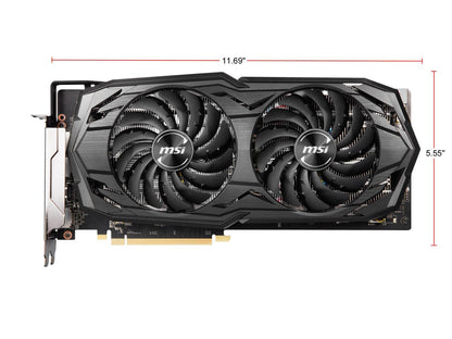 MSI Radeon RX 5600 XT DirectX 12 RX 5600 XT GAMING MX 6GB 192-Bit GDDR6 PCI Express 4.0 HDCP Ready Video Card