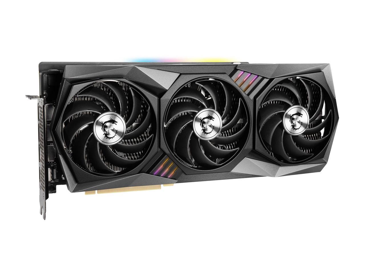 MSI GeForce RTX 3080 DirectX 12 RTX 3080 GAMING X TRIO 10G 10GB 320-Bit GDDR6X PCI Express 4.0 HDCP Ready Video Card