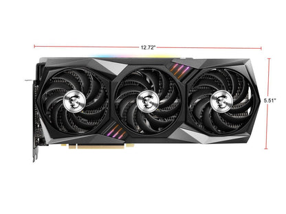MSI GeForce RTX 3080 DirectX 12 RTX 3080 GAMING X TRIO 10G 10GB 320-Bit GDDR6X PCI Express 4.0 HDCP Ready Video Card