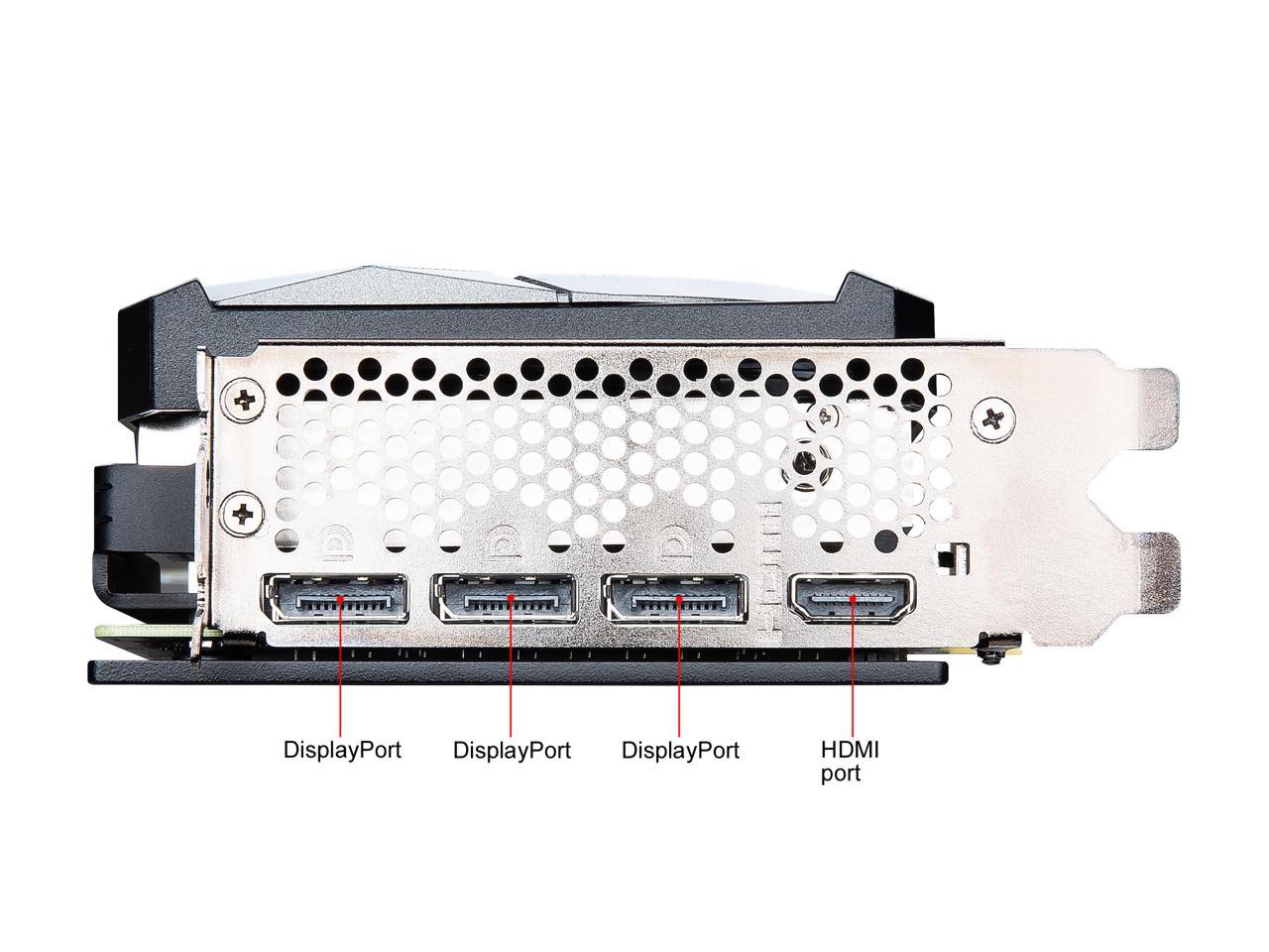 MSI GeForce RTX 3070 DirectX 12 RTX 3070 VENTUS 3X OC 8GB 256-Bit GDDR6 PCI Express 4.0 HDCP Ready Video Card
