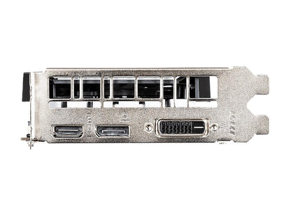 MSI GeForce GTX 1650 DirectX 12 GTX 1650 D6 Ventus XS OC 4GB 128-Bit GDDR6 PCI Express 3.0 x16 HDCP Ready Video Card